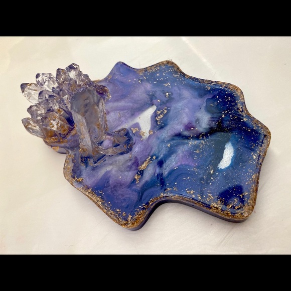 Sliced Agate Style Tray - Picture 6 of 13